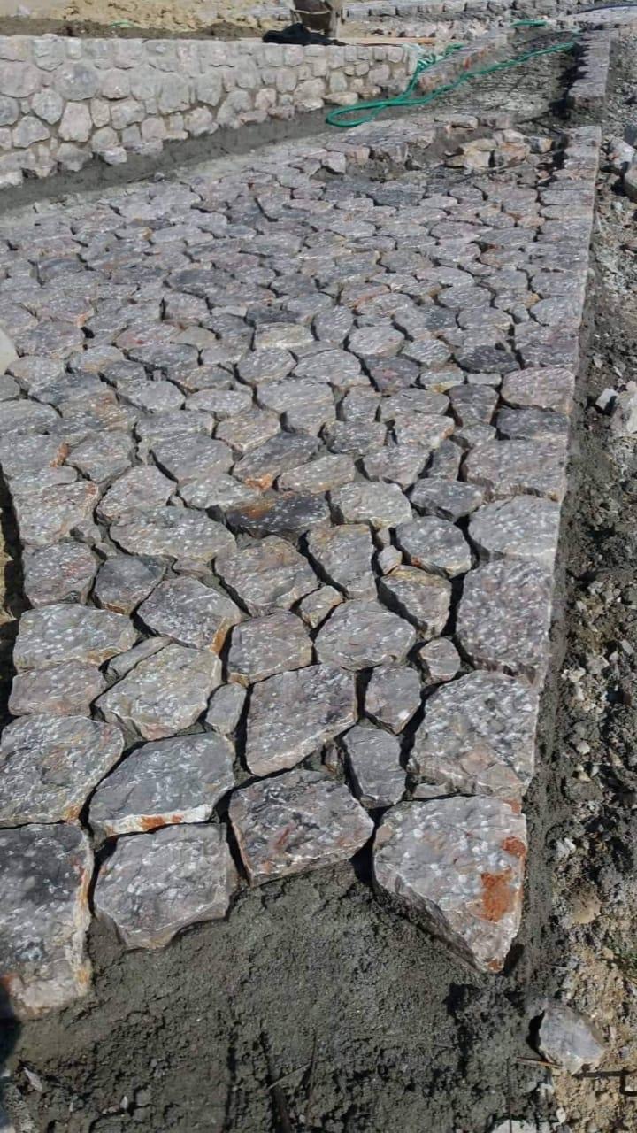 Τοποθέτηση φυσικής πέτρας